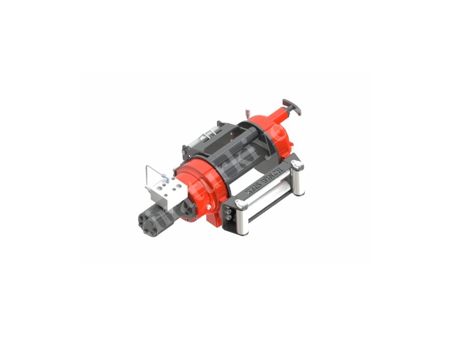 4600 kg Hydraulikseiltrommel