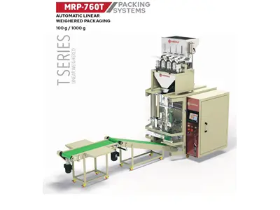 15-50 Pack/Minute AUTOMATIC LINEAR  WEIGHERED PACKAGING - VFFS - Vertical Packaging Machine