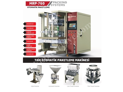 Machine de remplissage automatique à pesée de 20-70 paquets/minute - Machine d'emballage verticale