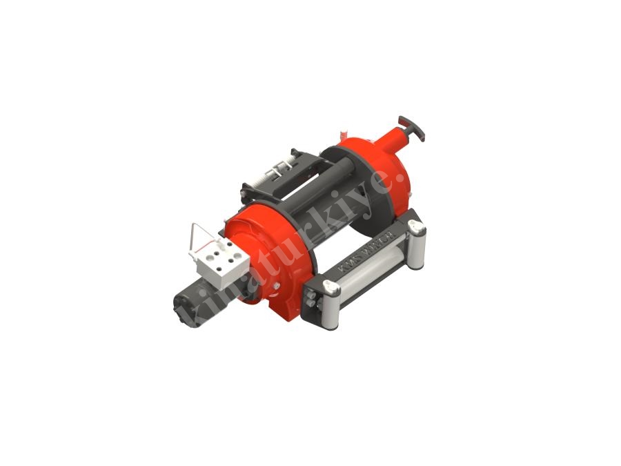6200 Kg Pulling Force Hydraulic Winch