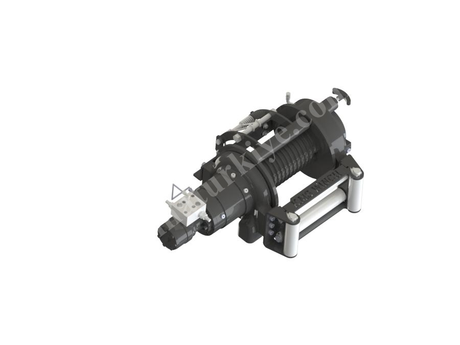 10000 Kg Pulling Force Hydraulic Winch