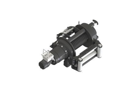 12000 Kg Pulling Force Hydraulic Winch - 0