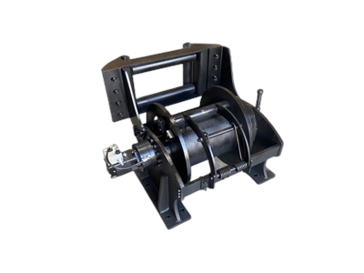 30000 Kg Pulling Force Hydraulic Winch - 0