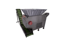 TS100 Single Shaft Shredder Wood Waste Crushing Machine - 6