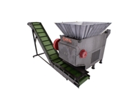 TS100 Single Shaft Shredder Wood Waste Crushing Machine - 0