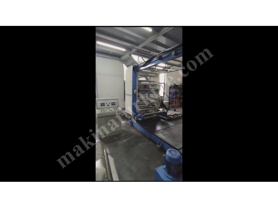 80 cm 4-Farben-Stack-Typ Flexo-Druckmaschine