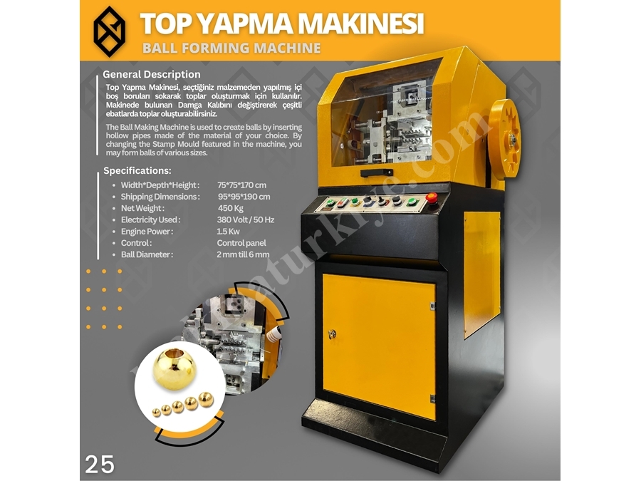 Ozgunmold Ball Making Machine