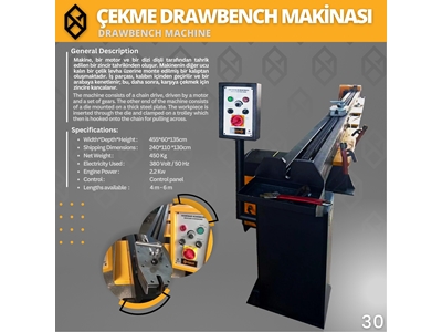 Ozgunmold Drawing Drawbench Machine - 0