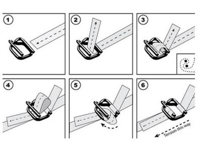 Agrafe de cerclage en plastique de 12-16 mm - 2