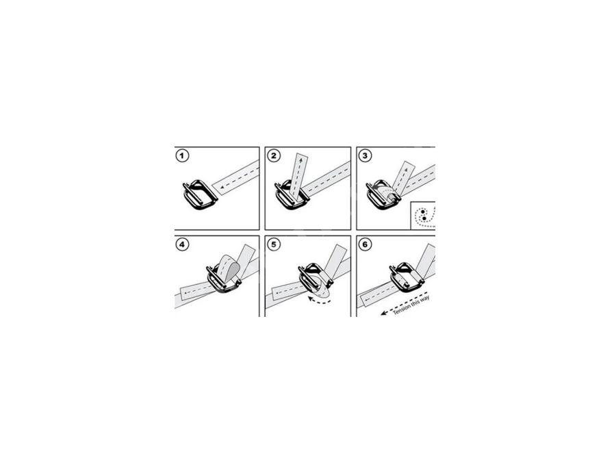 Agrafe de cerclage en plastique de 12-16 mm