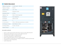 Холодильный агрегат для охлаждения воды с охлаждающей мощностью 42,484 ккал/ч - Gazi - 1