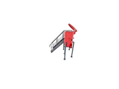 30 Kg/Saat Sterilizasyon ve Parçalayıcı Atık Öğütme Shredder Makinası - 5