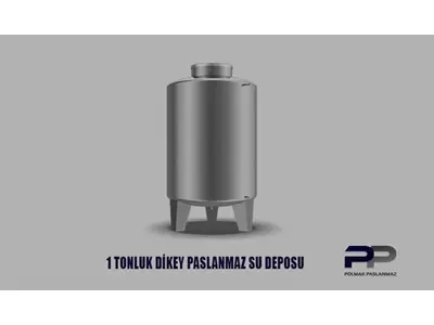 1 Ton Vertical Stainless Food Stock Tank