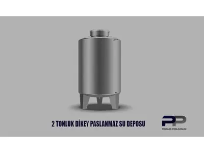 2 Ton Vertical Stainless Food Stock Tank