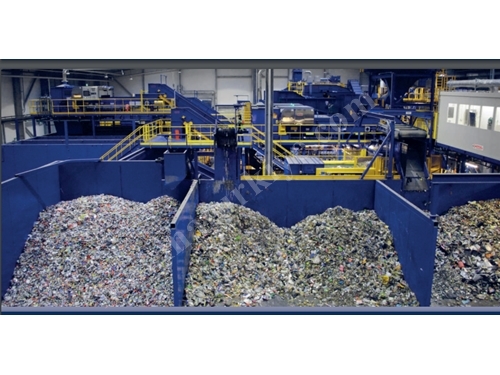 300 Ton/Day Automatic Garbage Waste Separation Machine