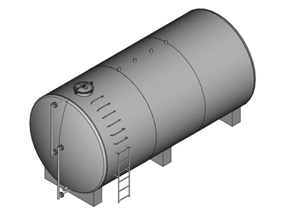 Cuve en acier inoxydable de 2000 litres - 3