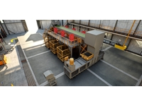 1200 mm Ambalaj Atık Ayrıştırma Balyalama Tesisi