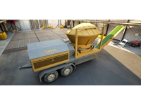 Ø 2400 mm Mobil Ağaç Kökü Parçalama Makinası