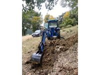 Mini Loader Tractor Backhoe Excavator - 3