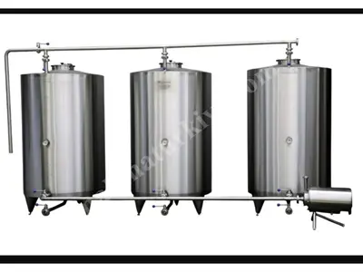 500 Liter Stainless CIP Unit