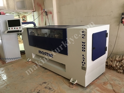 1000 mm Cnc Wood Lathe Machine - 1