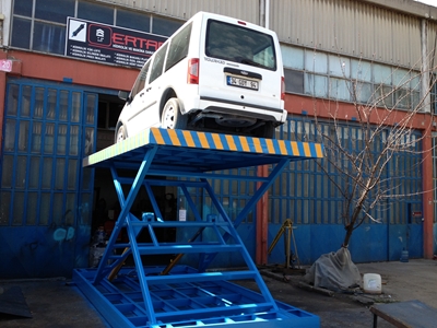 2 Metre Hidrolik Makaslı Oto Lift - 3