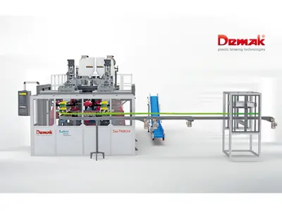 Twin Line Plastic Injection Blowing Machine
