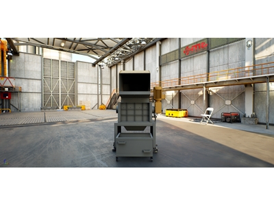 600 mm Glass Bottle Shredder - 1