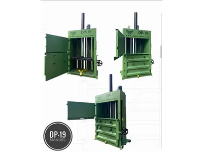 19 Ton Manual Vertical Waste Baling Press