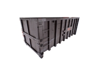 40 m3 Covered Recycling Container - 14