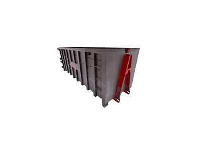 40 m3 Covered Recycling Container - 22