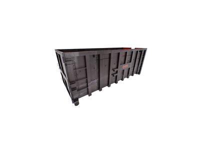 40 m3 Covered Recycling Container - 23