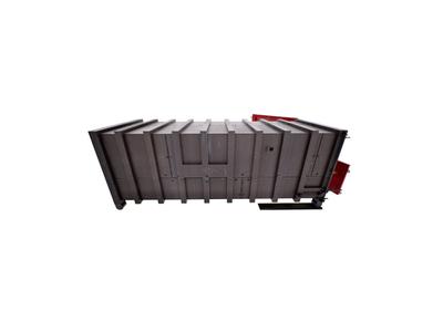 40 m3 Covered Recycling Container - 5