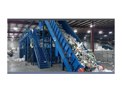 300 Tons/Day Waste Waste Sorting and Sorting Machine - 4