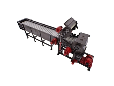 900 mm Single Shaft Wood Chipper Shredder - 1