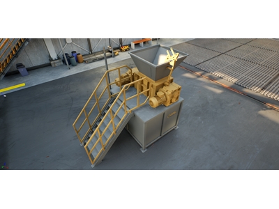 800 mm Metal Scrap Shredder  - 4