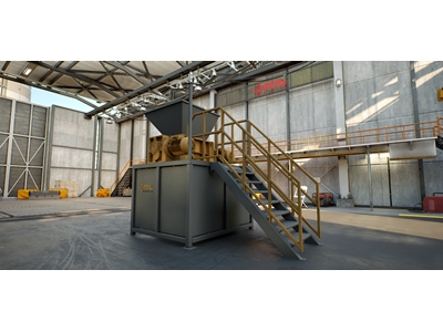 800 mm Metal Scrap Shredder  - 1