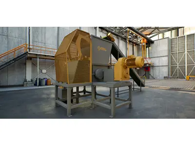 600 mm Textile Waste Shredding Machine Shredder