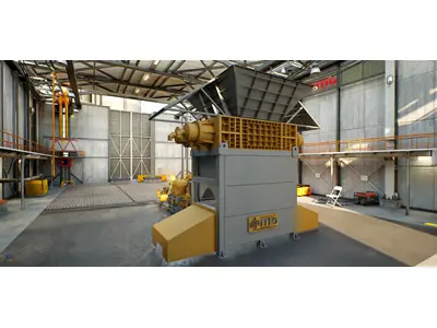 1500 mm Rotor Metal Shredding Recycling Machine