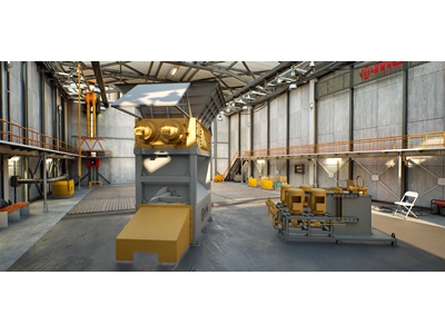 1200 mm Rotor Metal Shredding Recycling Machine With - 7