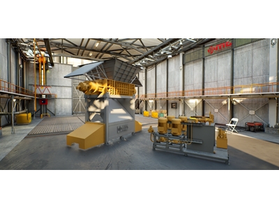 1200 mm Rotor Metal Shredding Recycling Machine With - 8