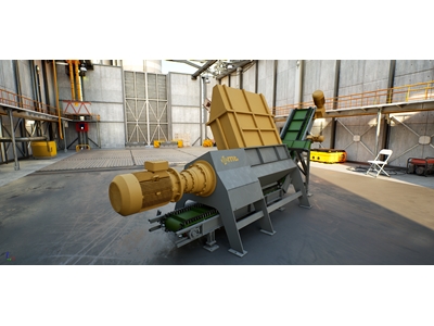 30 Pallets/Hour Pallet Shredder Machine - 3
