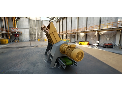30 Pallets/Hour Pallet Shredder Machine - 4