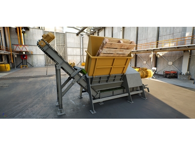 30 Pallets/Hour Pallet Shredder Machine - 6