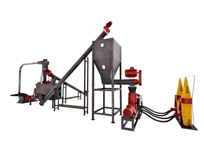 5-10 Tons/Hour Animal Feed Line Machine - 18