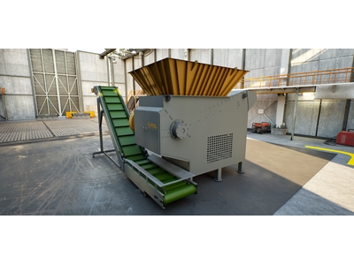 Ts80 Single Shaft Shredder Waste Grinding Machine - 9