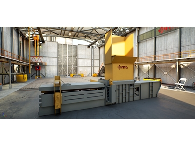 90 Tons Automatic Horizontal Waste Baling Press - 1