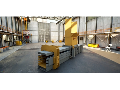 90 Tons Automatic Horizontal Waste Baling Press - 2
