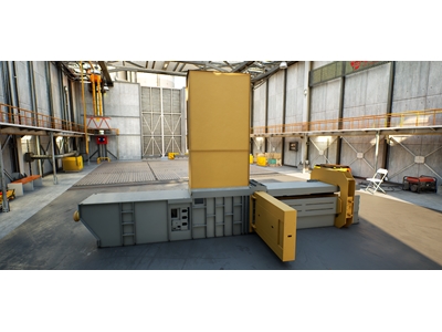 90 Tons Automatic Horizontal Waste Baling Press - 5