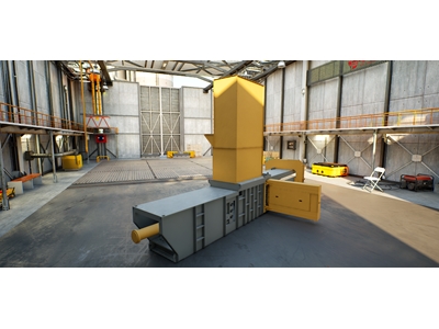 90 Tons Automatic Horizontal Waste Baling Press - 6